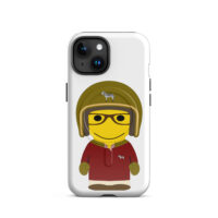 Coque iPhone® (MagSafe®) - veste forestière bordeaux - Dorian