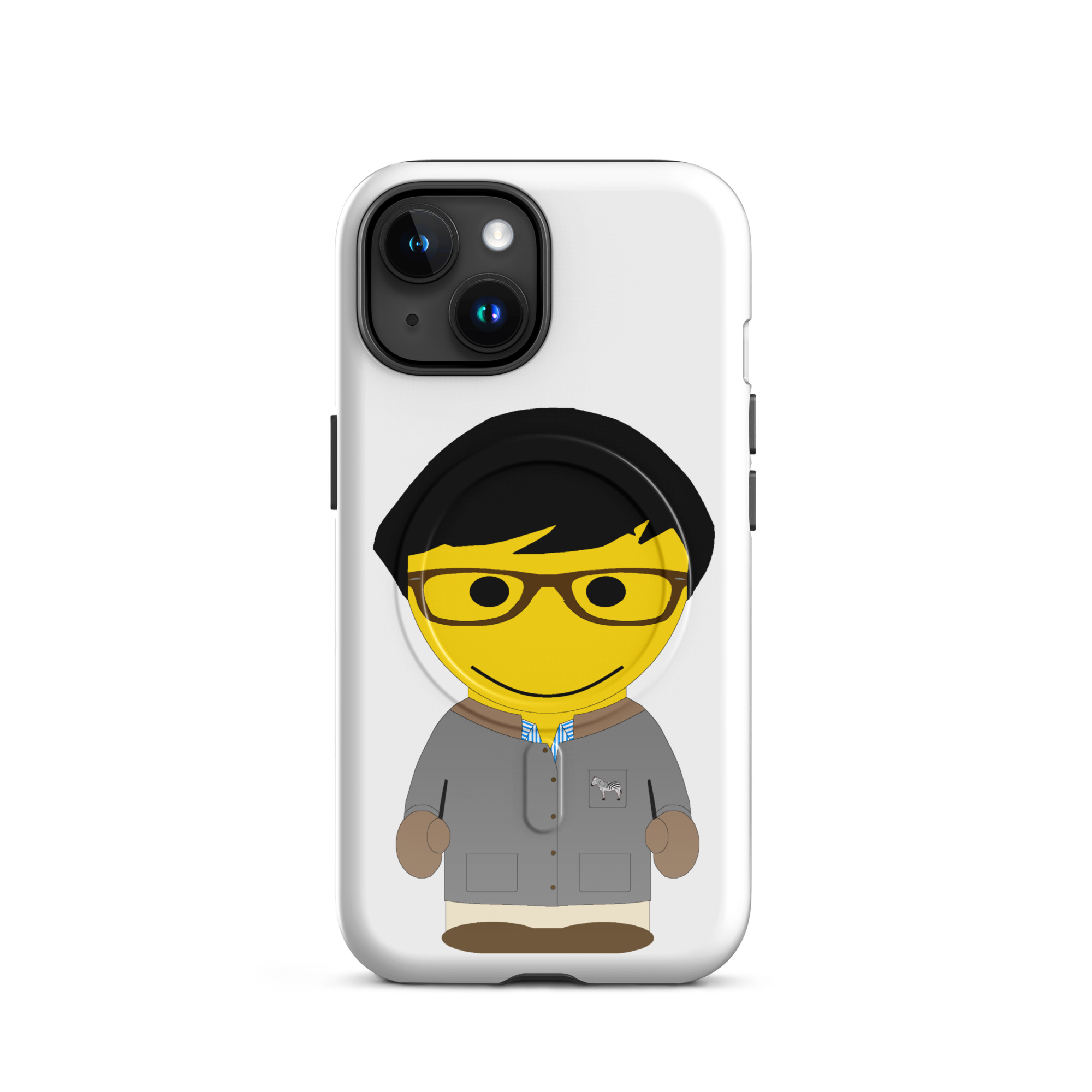 Coque iPhone® (MagSafe®) - (FORGRE-LOGCC1-BLU001)