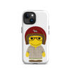 Coque iPhone® (MagSafe®) - (CHECAR-LOGBIK-REDBDX1)