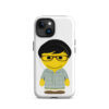 Coque iPhone® (MagSafe®) - (CHECAR-LOGCC1-BLUVER4)