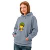 Sweat à capuche teinté unisexe (DUFBIK-COVMOU-LOG002)