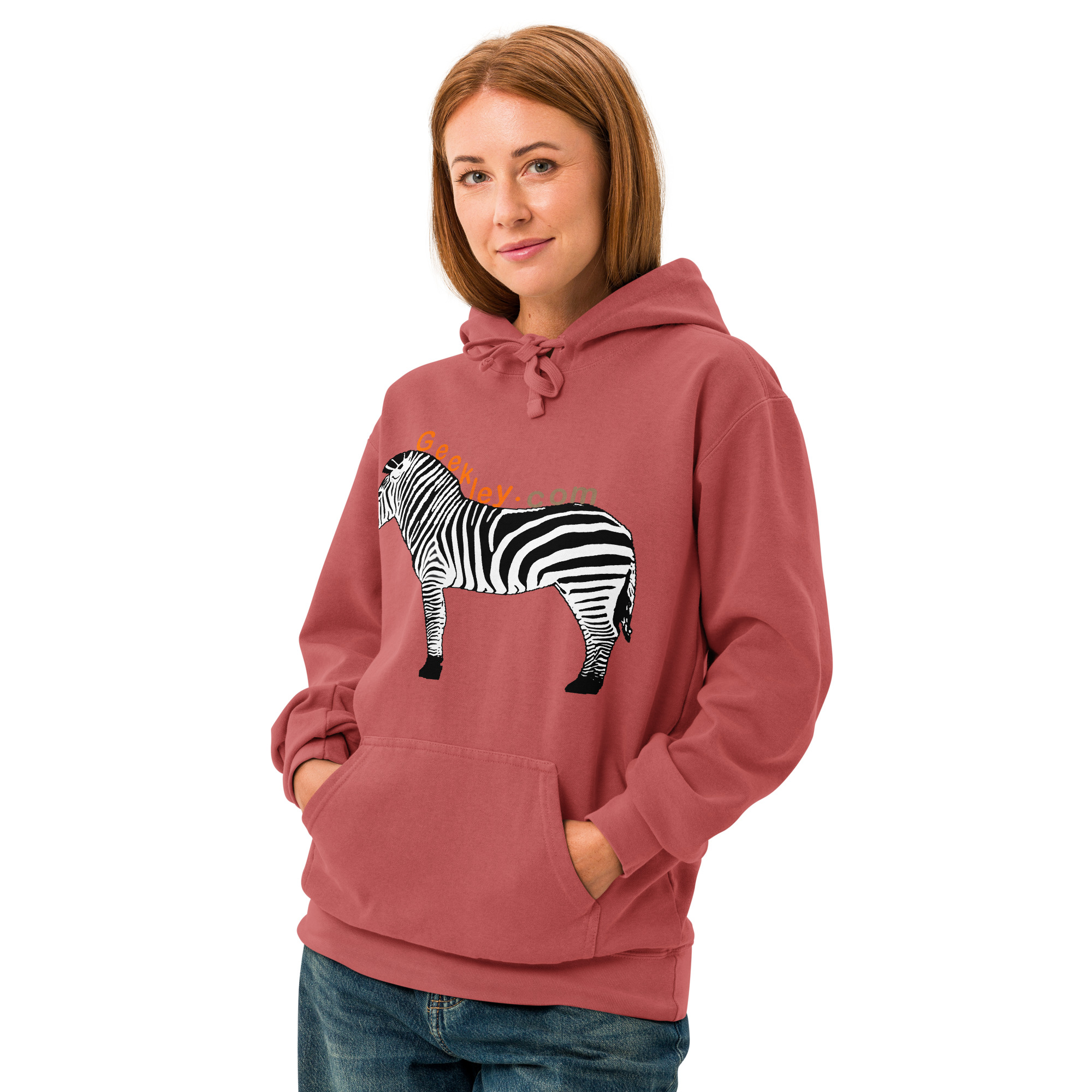 Sweat à capuche teinté unisexe GEEKLEY – Image 10