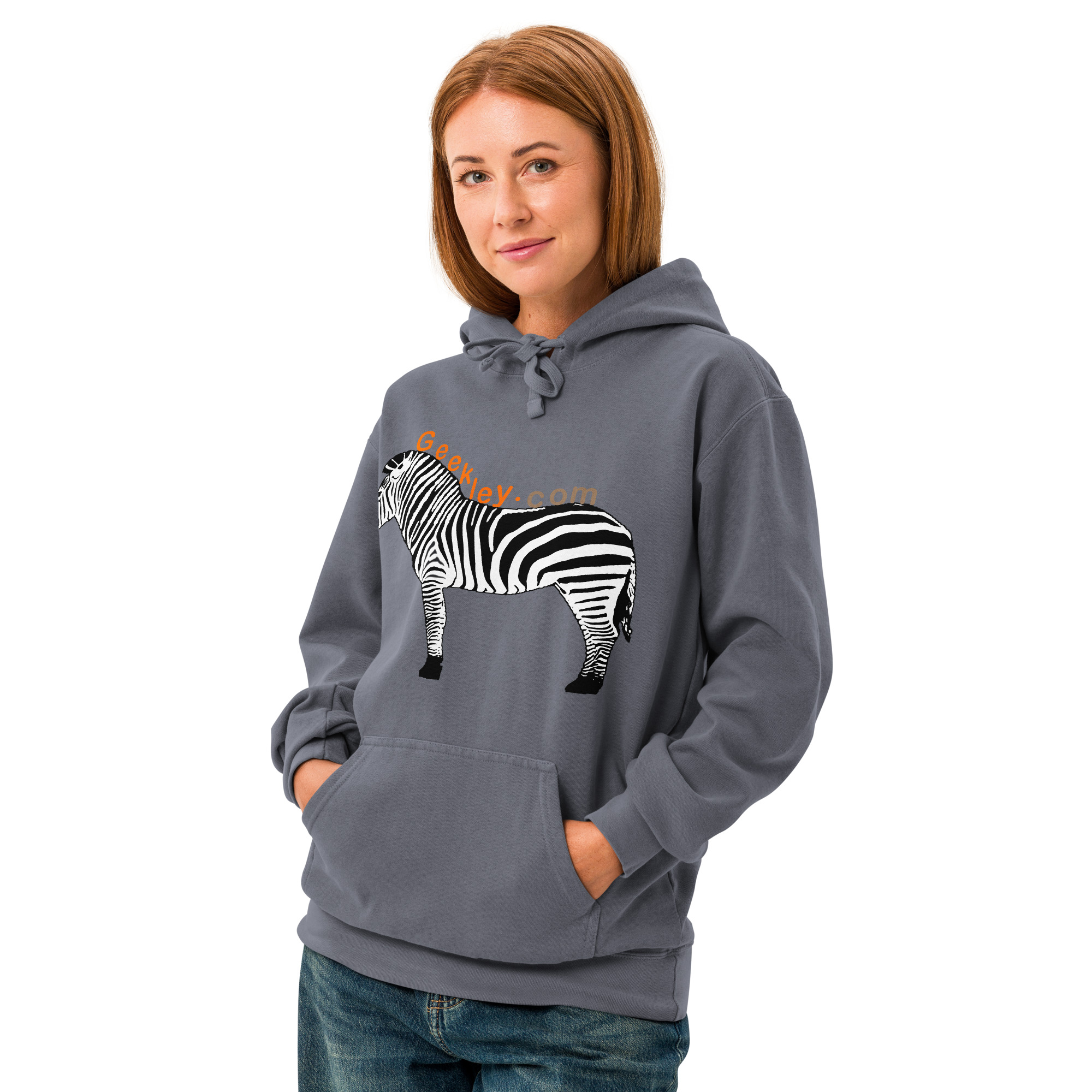 Sweat à capuche teinté unisexe GEEKLEY – Image 8