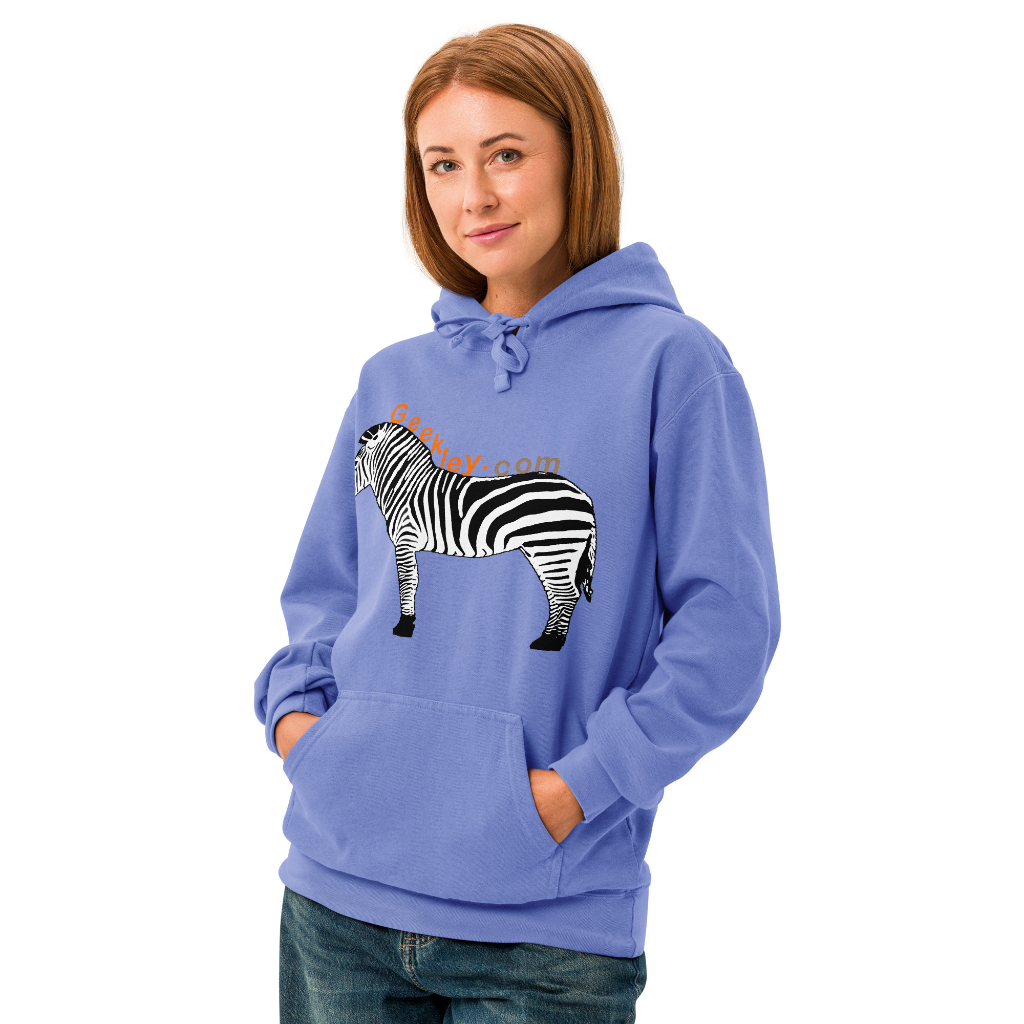 Sweat à capuche teinté unisexe GEEKLEY – Image 14
