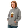 Sweat à capuche teinté unisexe (SWEBOB-TSHBDX-BEI001)