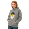 Sweat à capuche teinté unisexe (SPOTEN-CAP001-BLA001)