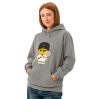 Sweat à capuche teinté unisexe (SPOTEN-CAP001-BLA001)