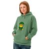 Sweat à capuche teinté unisexe (CORBIK-LOGSAP-CIE001)