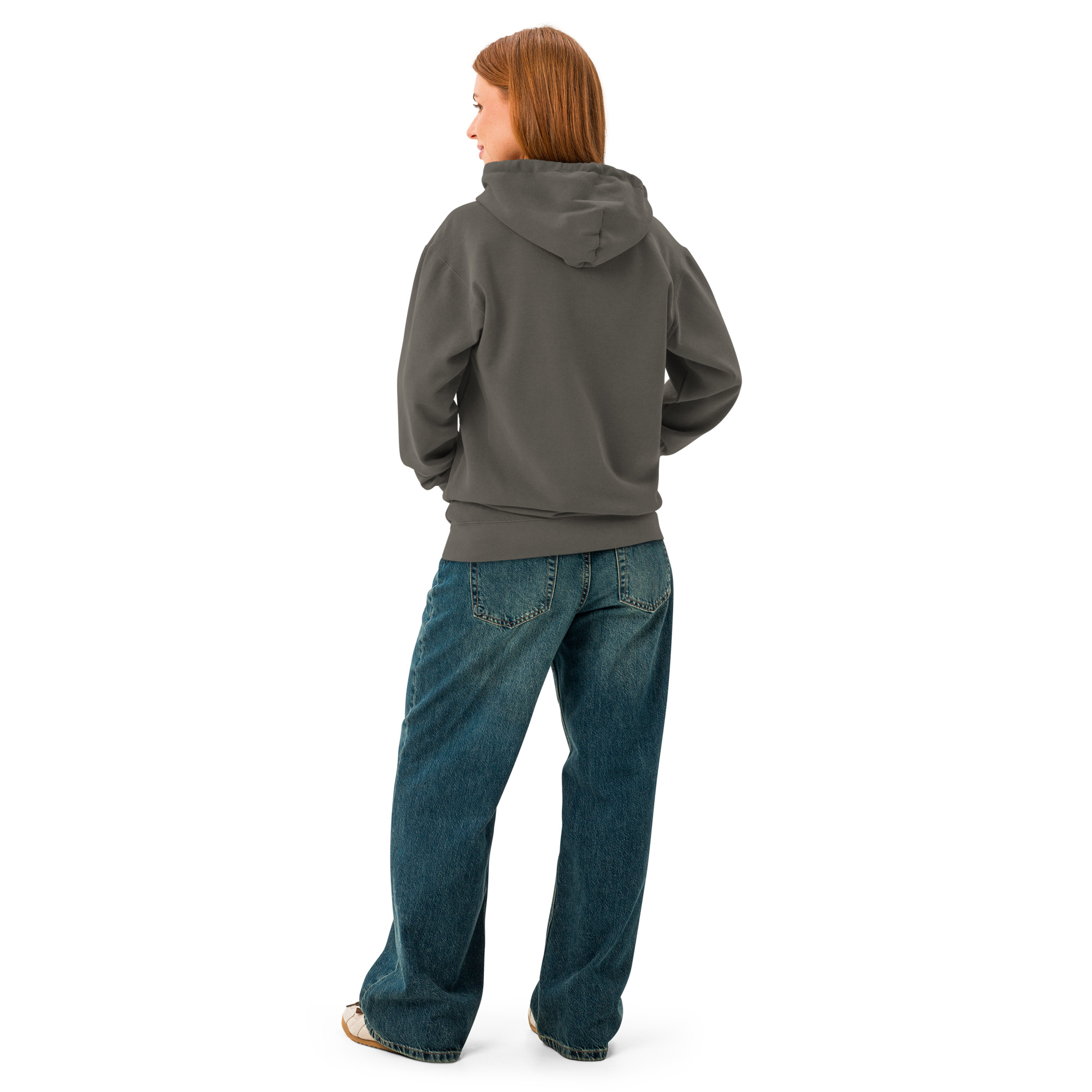 Sweat à capuche teinté unisexe GEEKLEY – Image 4