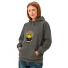 Sweat à capuche teinté unisexe (FORCHA-LOGBIK-BDX001)