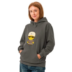 Sweat à capuche teinté unisexe (SWECAP-TSHCAM-BEI001)