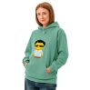 Sweat à capuche teinté unisexe (POLRAY-LOGCIE-CC1001)