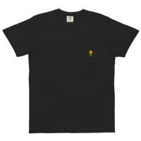 T-shirt teinté avec poche unisexe - veste huilée verte - Fitzgerald