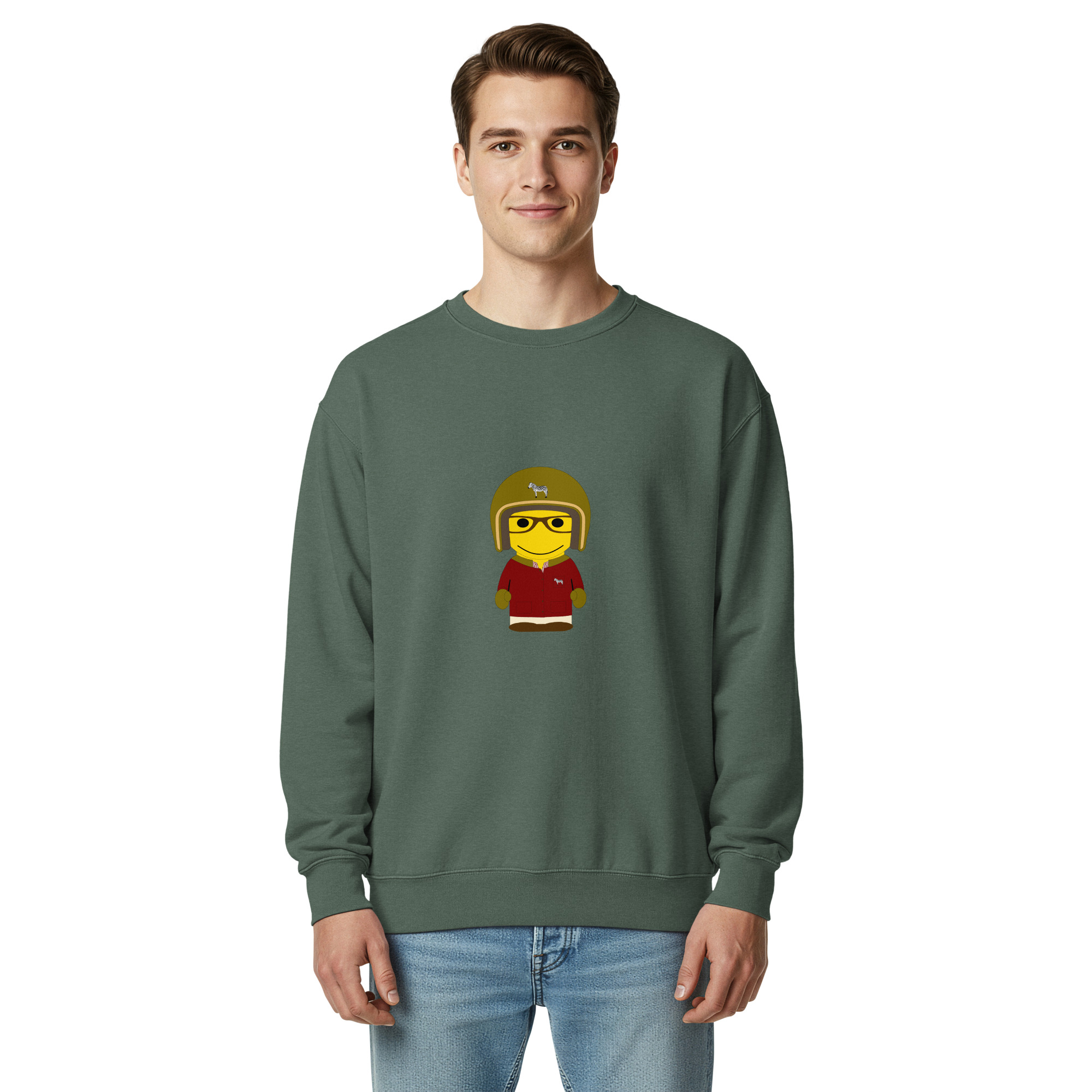 Sweat teinté unisexe (FORBDX-LOGBIK-BDX001)
