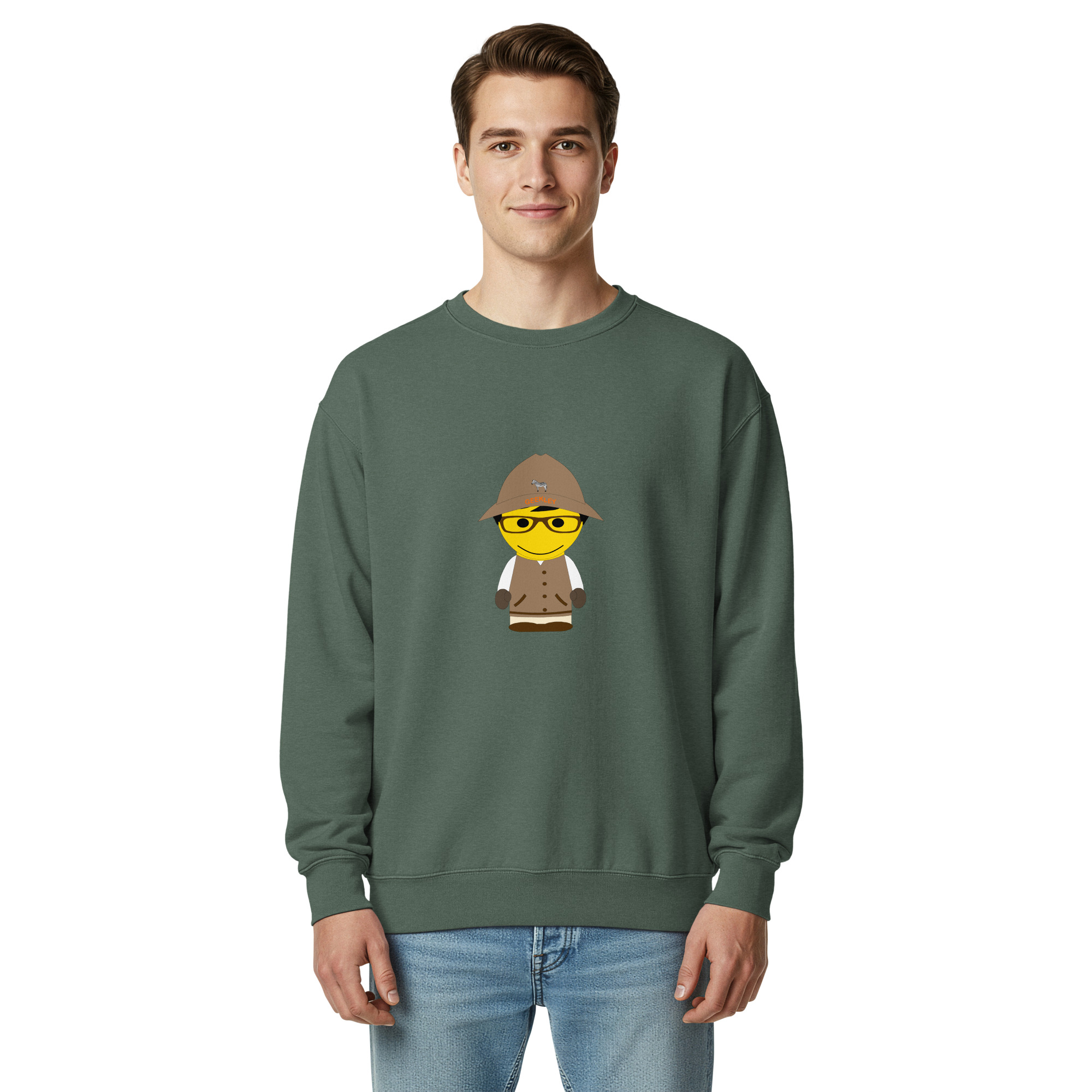 Sweat teinté unisexe (COLBOB-LOG001-MAR002) – Image 8