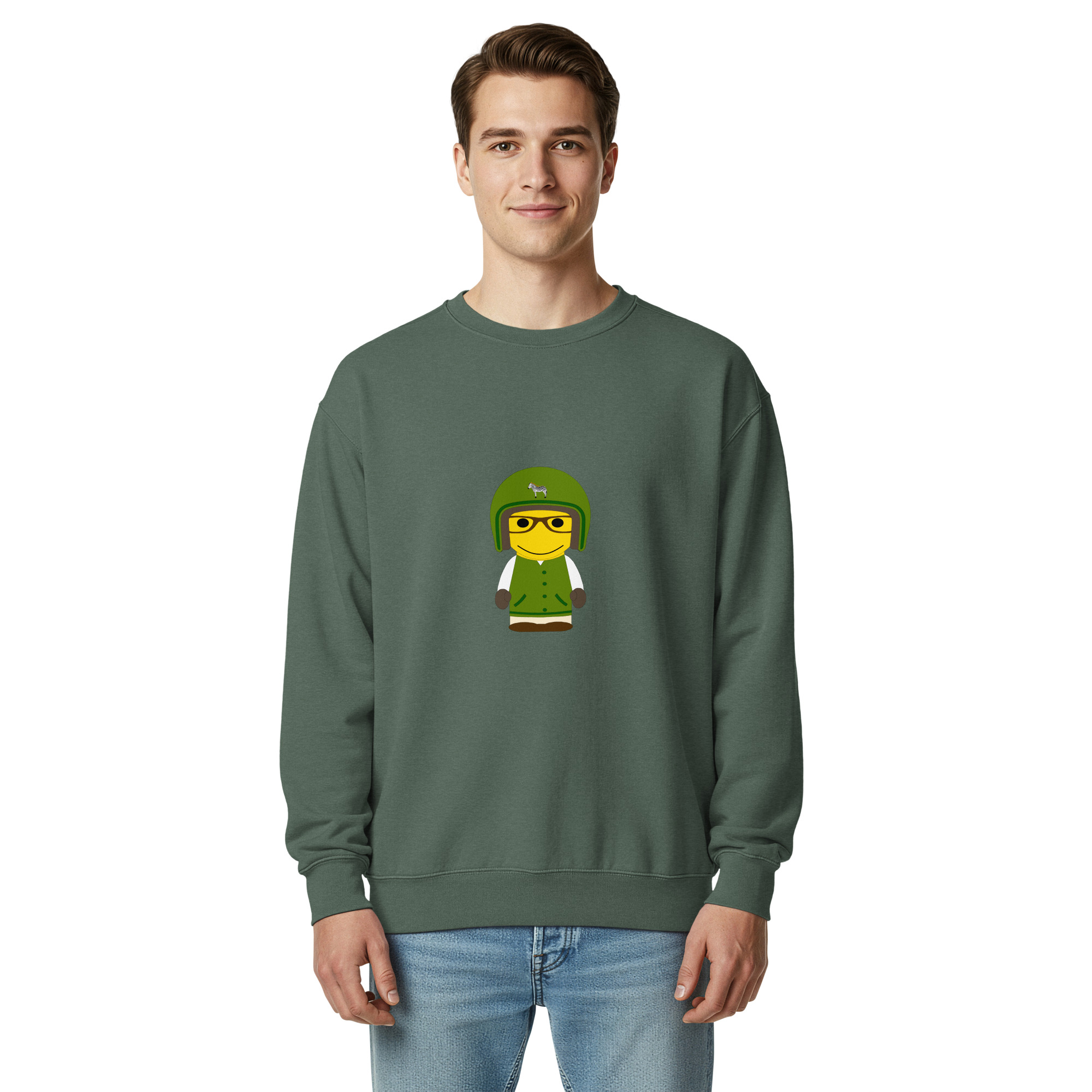 Sweat teinté unisexe (COLBIK-LOG001-VER002) – Image 9