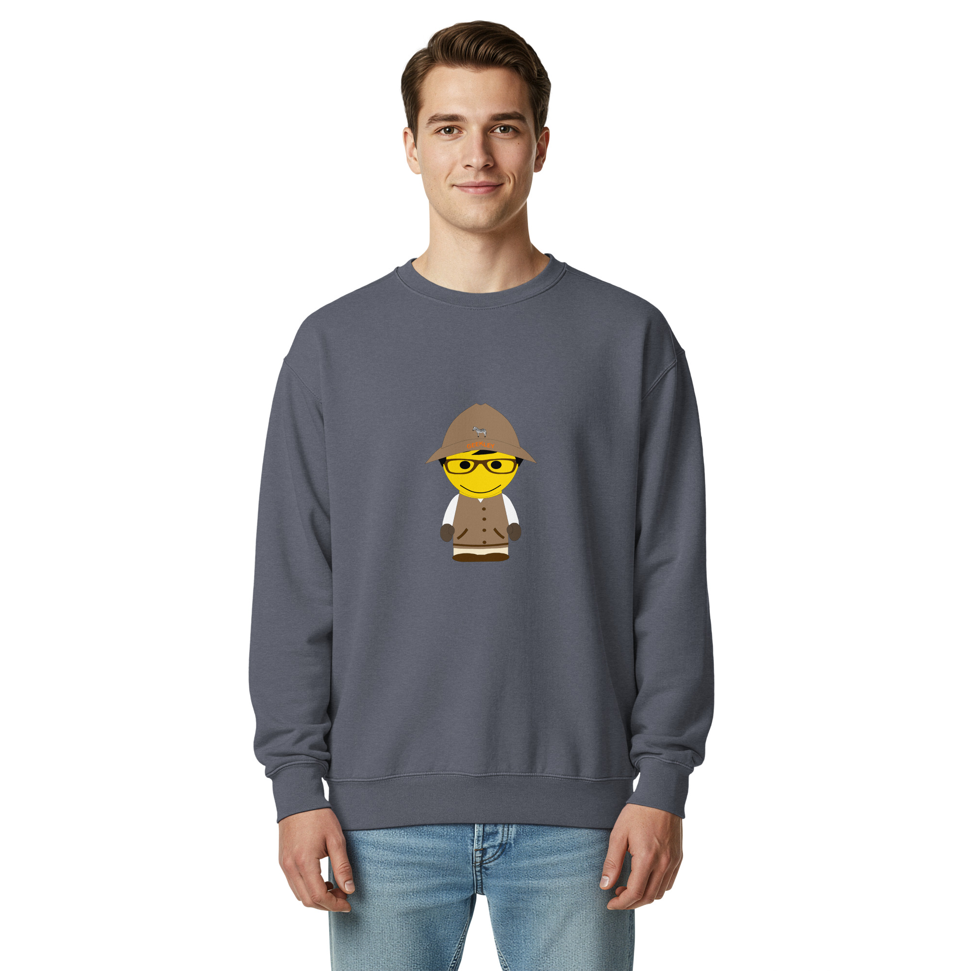 Sweat teinté unisexe (COLBOB-LOG001-MAR002) – Image 6