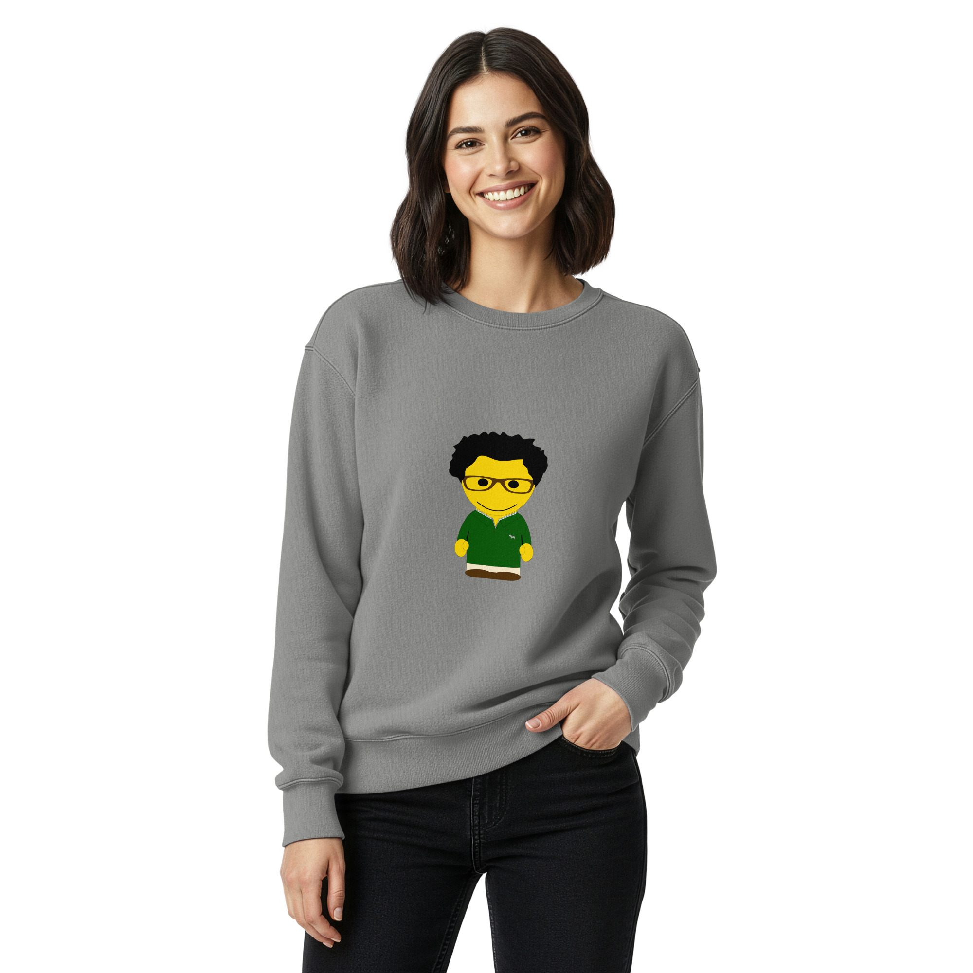 Sweat teinté unisexe (POLCC2-LOGSAP-RAY001) – Image 20