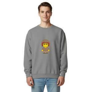 Sweat teinté unisexe (POLBIK-LOGCAM-RAY001)