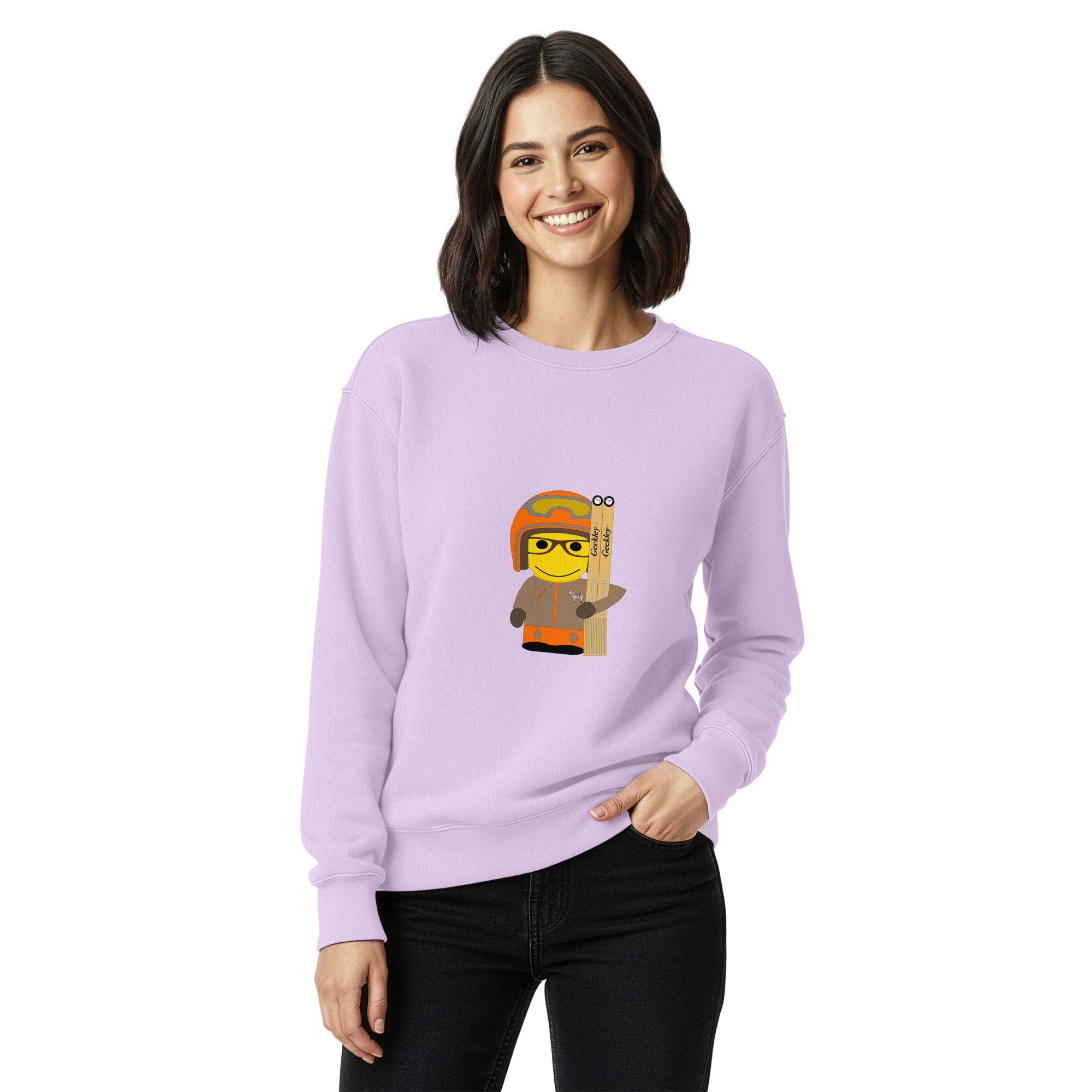 Sweat teinté unisexe (SPOSKI-STY001-LOG007) – Image 26