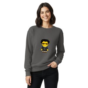Sweat teinté unisexe (SWECC2-POLBLA-WHI001)