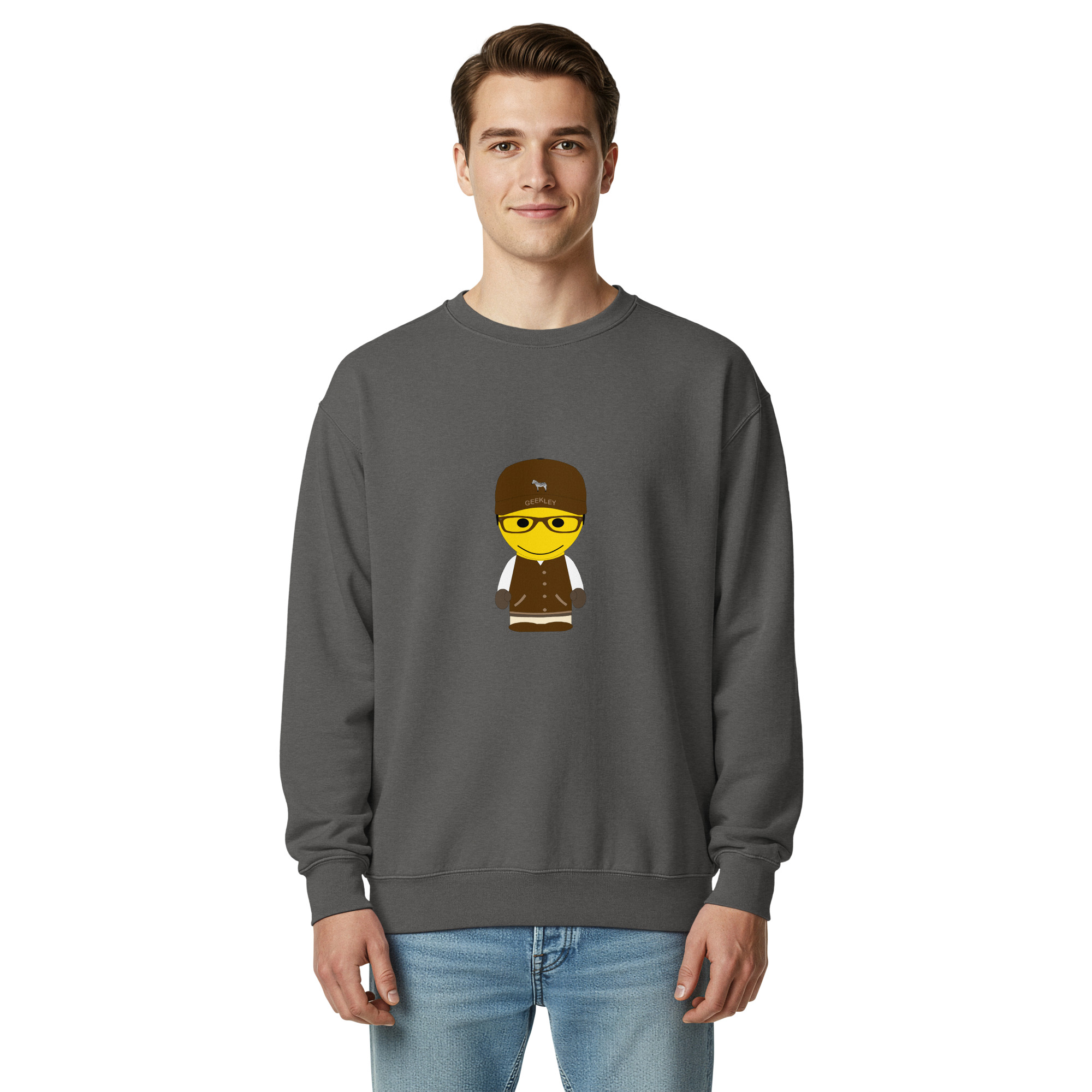 Sweat teinté unisexe (COLCAP-LOG001-MAR001)