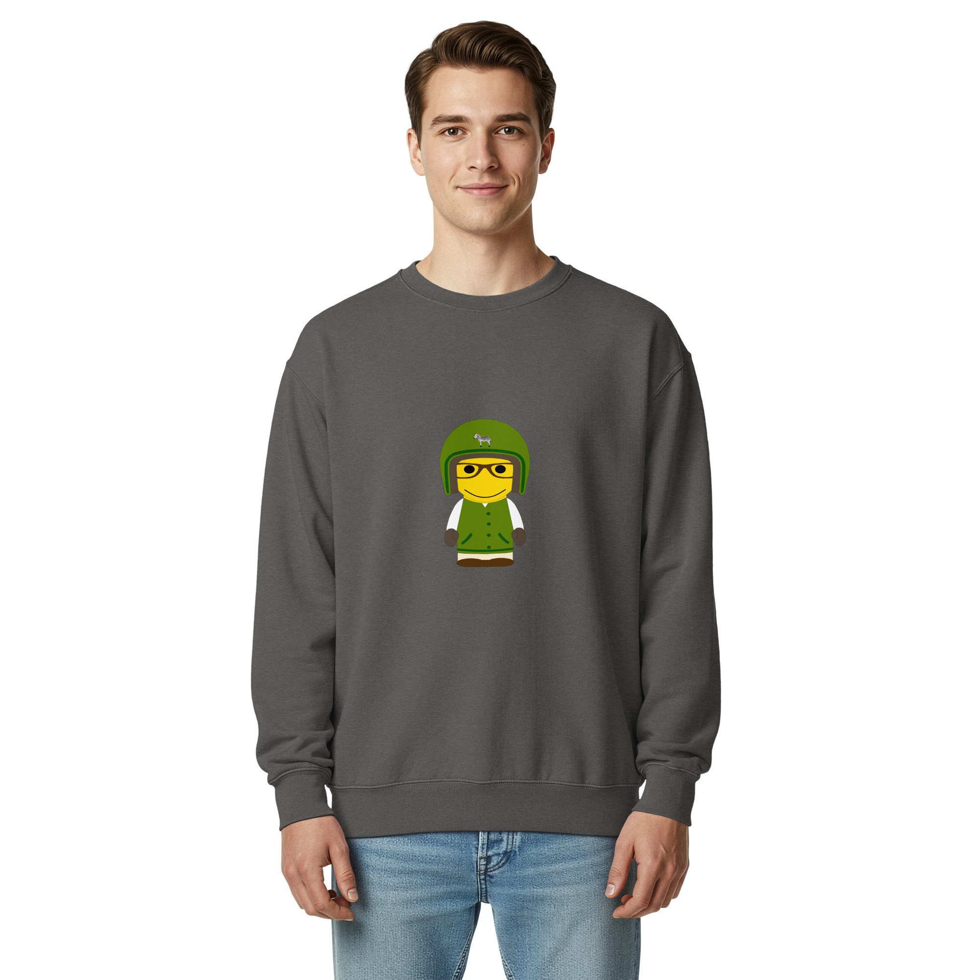 Sweat teinté unisexe (COLBIK-LOG001-VER002) – Image 5