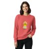 Sweat teinté unisexe (CHECAR-LOGBOB-BEIVER2)