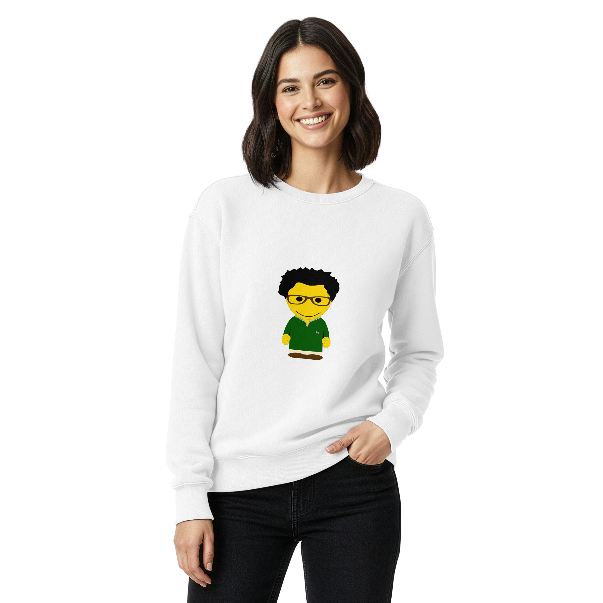 Sweat teinté unisexe (POLCC2-LOGSAP-RAY001) – Image 30