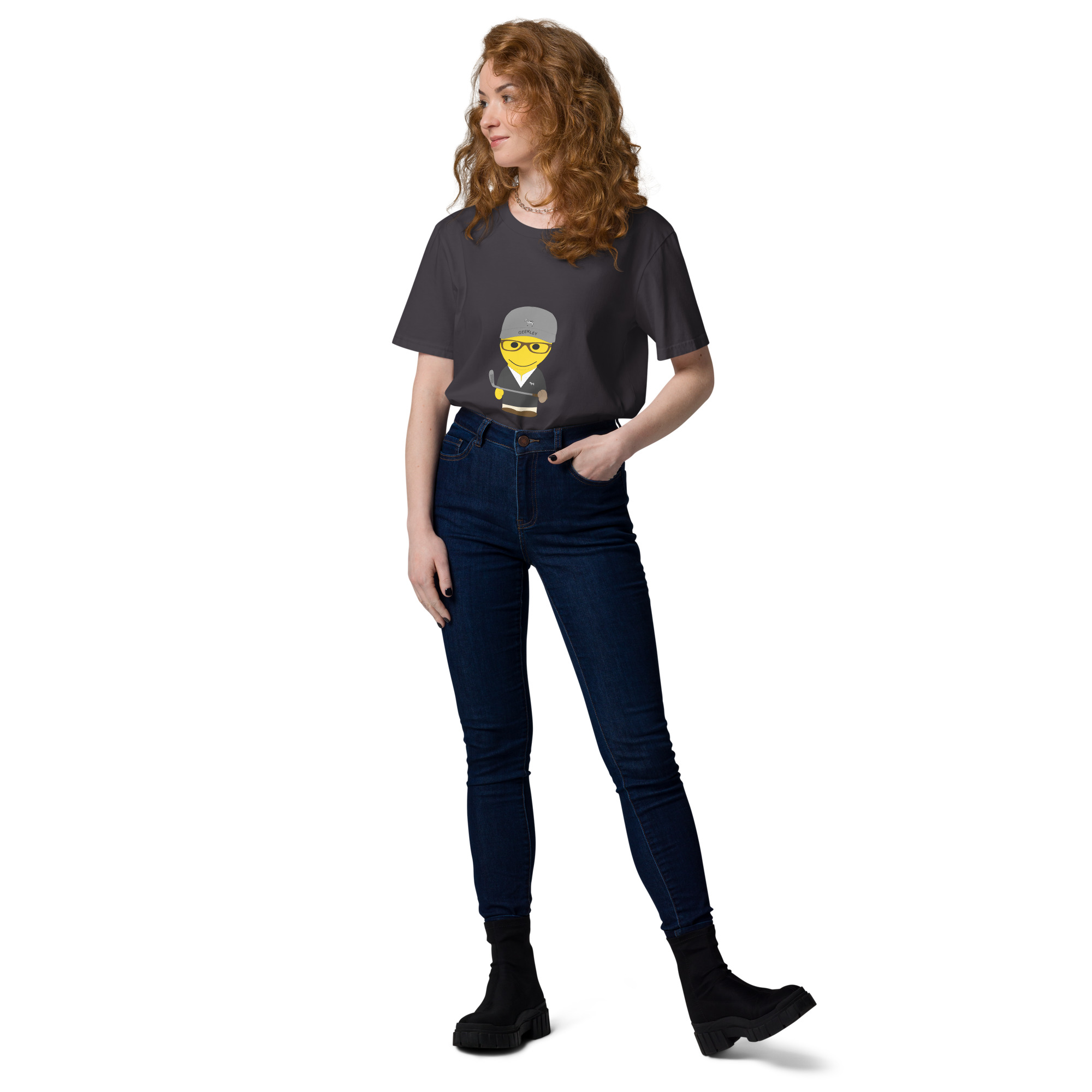 T-shirt coton biologique (SPOGOL-CAP001-BLA004) – Image 11