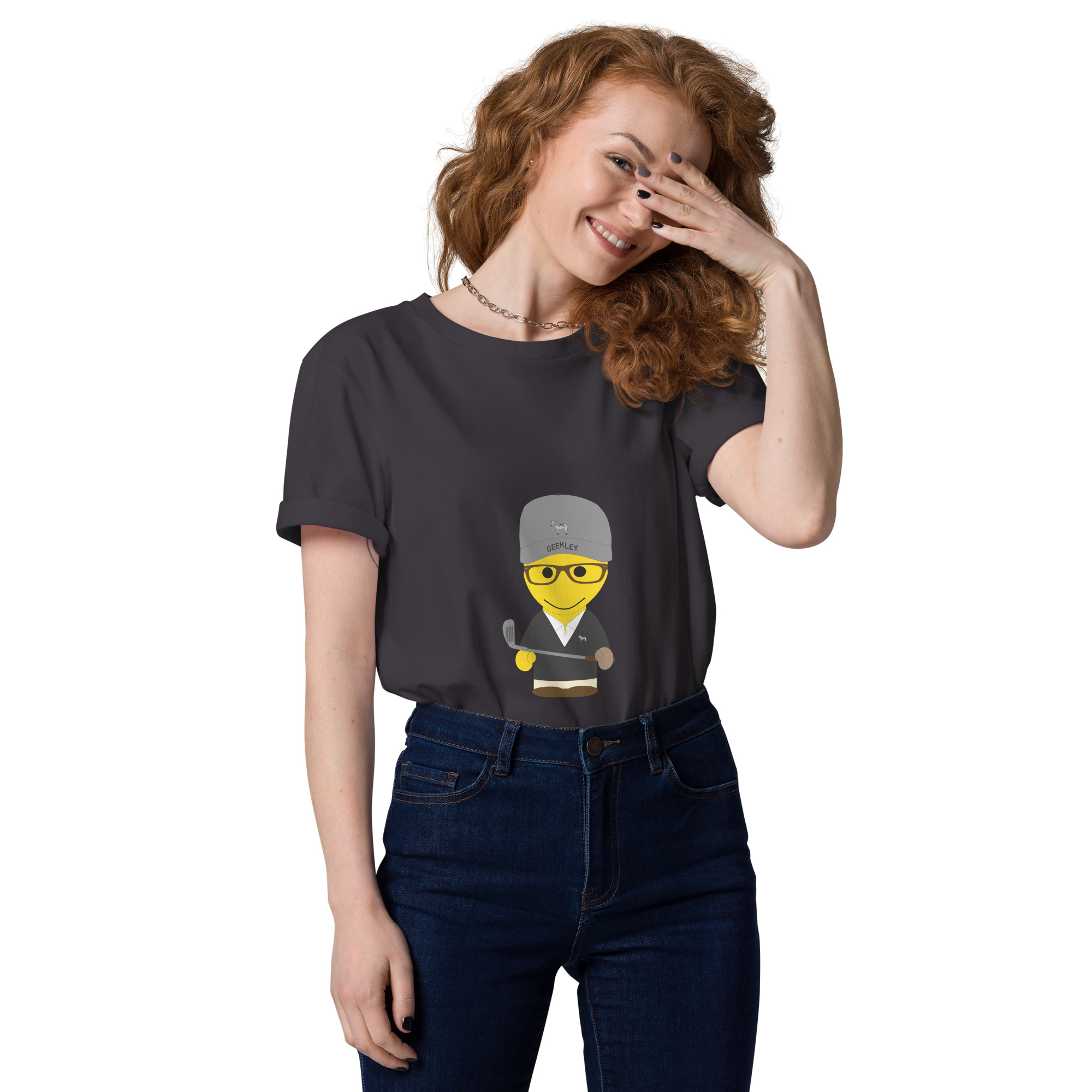 T-shirt coton biologique (SPOGOL-CAP001-BLA004) – Image 10