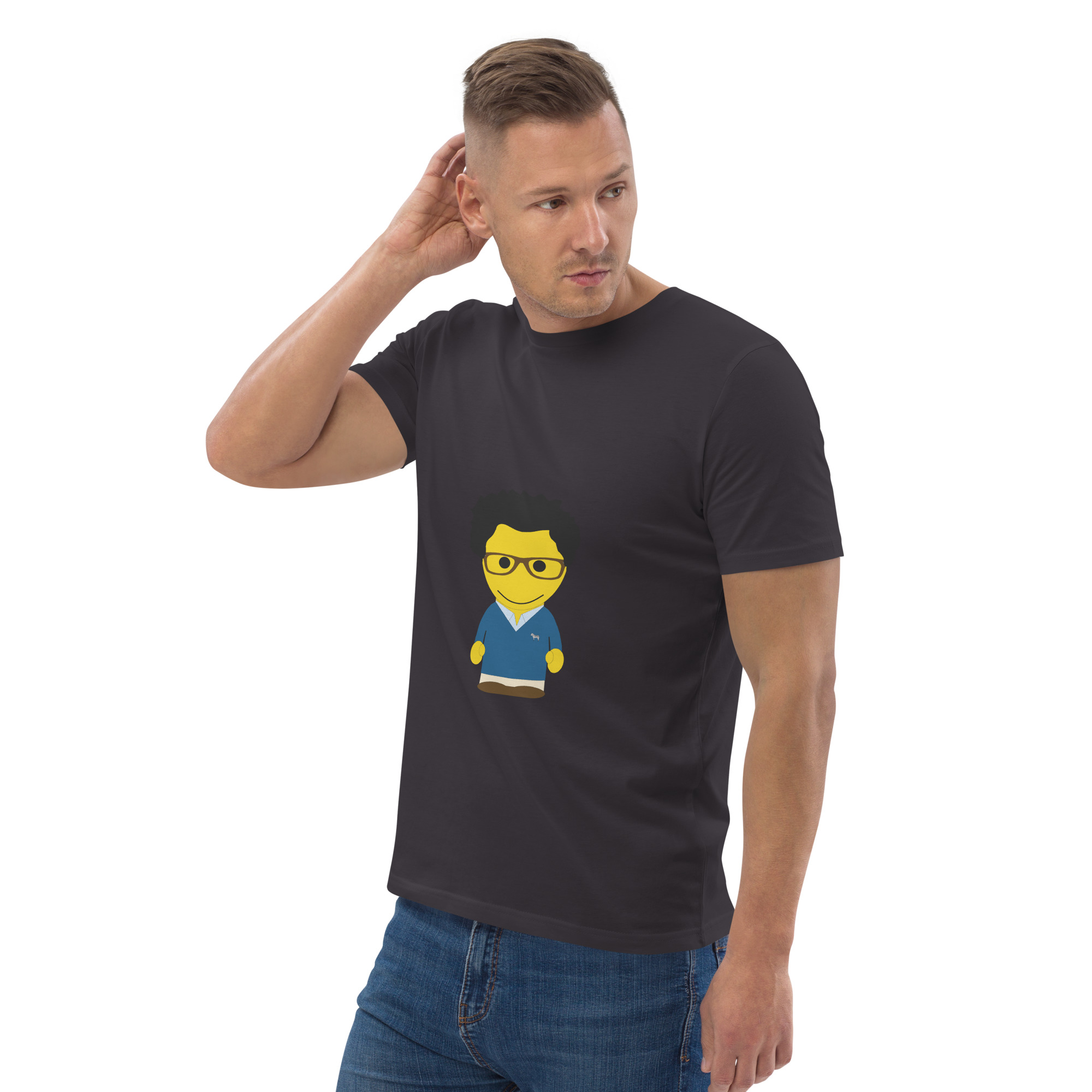 T-shirt coton biologique (COVCC2-LOGBLU-CIE001) – Image 42