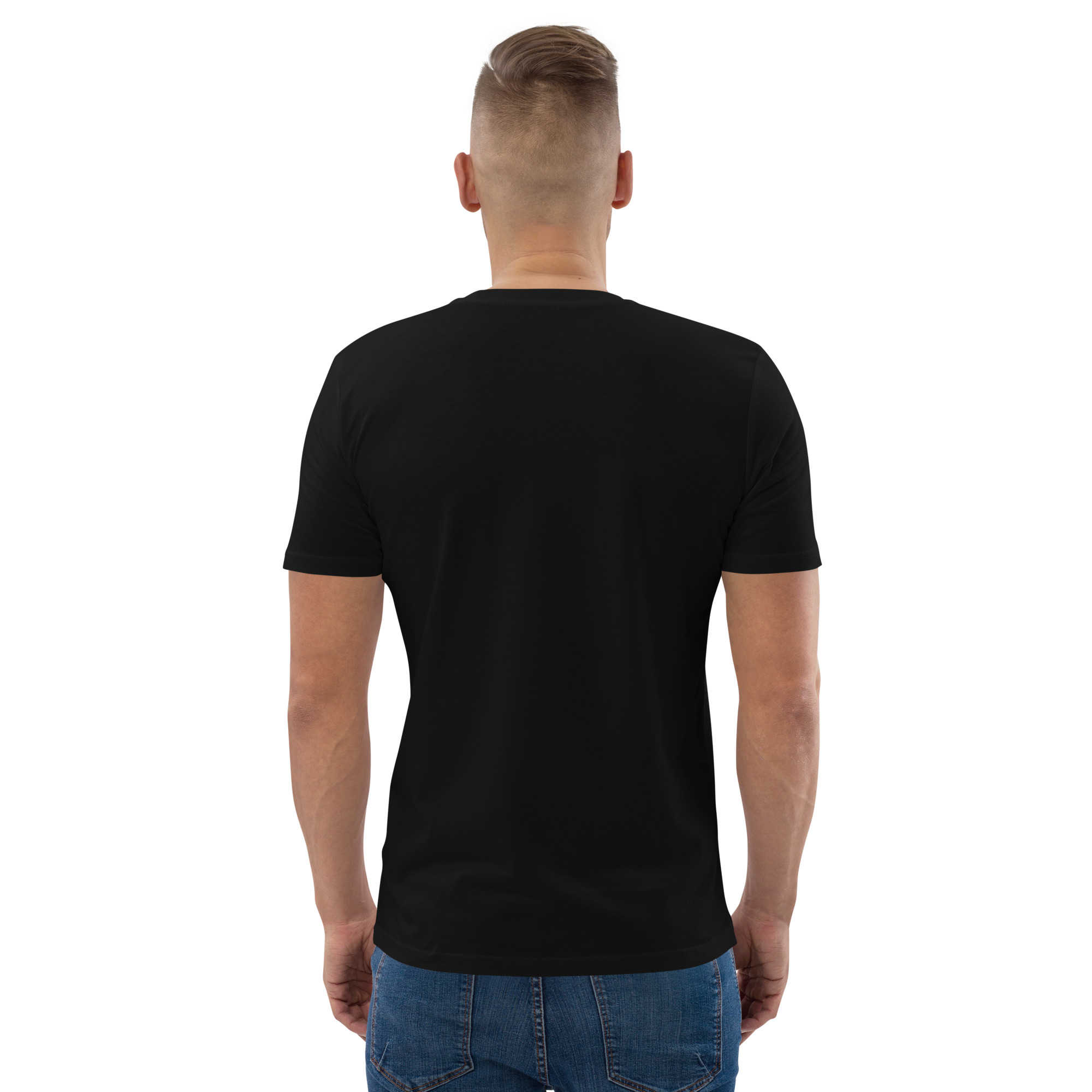 T-shirt coton biologique (COVCC2-LOGBLU-CIE001) – Image 5