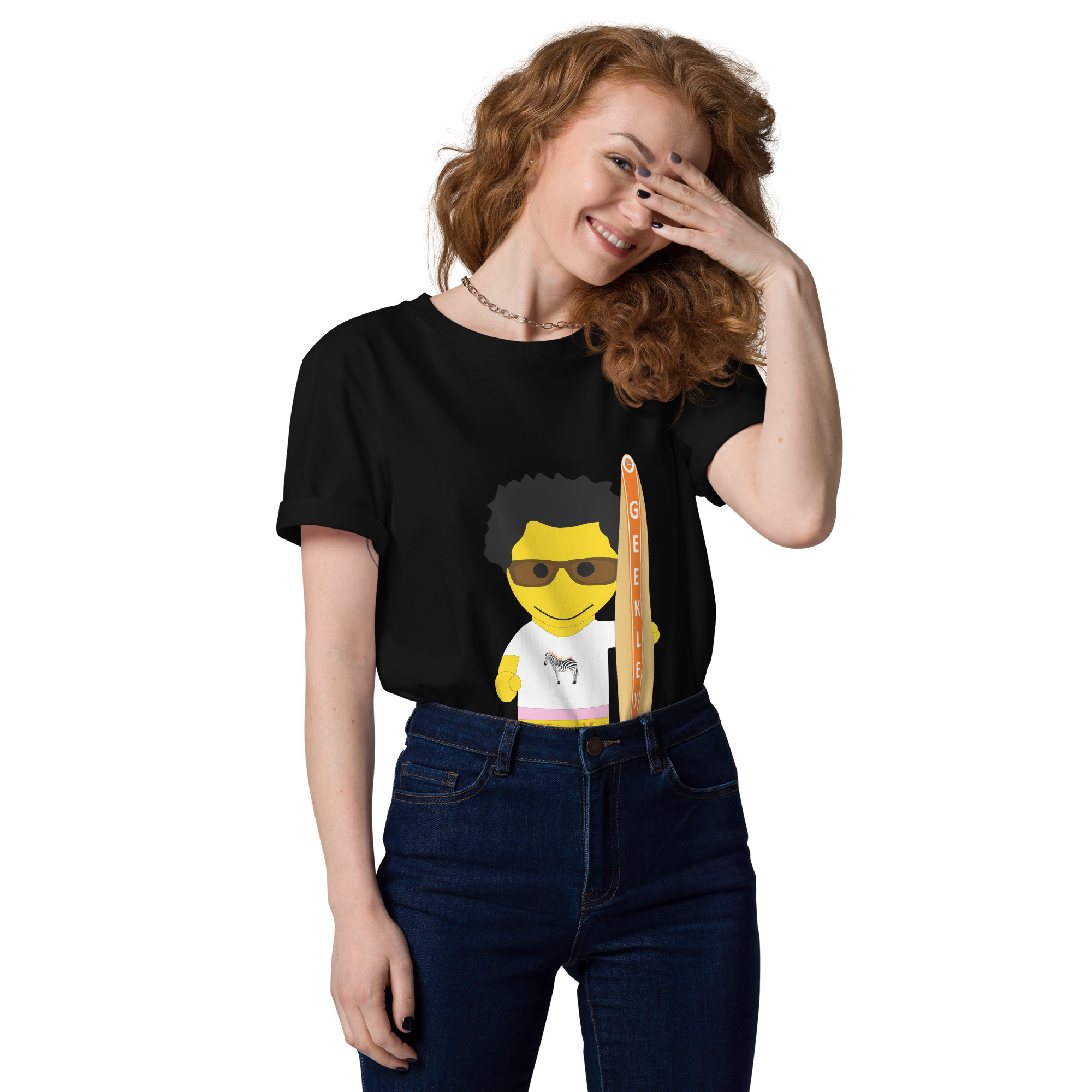 T-shirt coton biologique (SPOSUR-ROS001-ORA001)