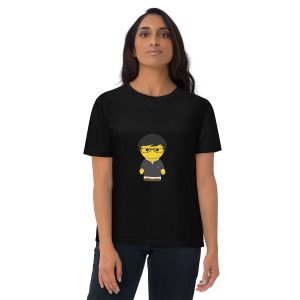 T-shirt coton biologique (POLCC1-LOGBLA-UNI001)