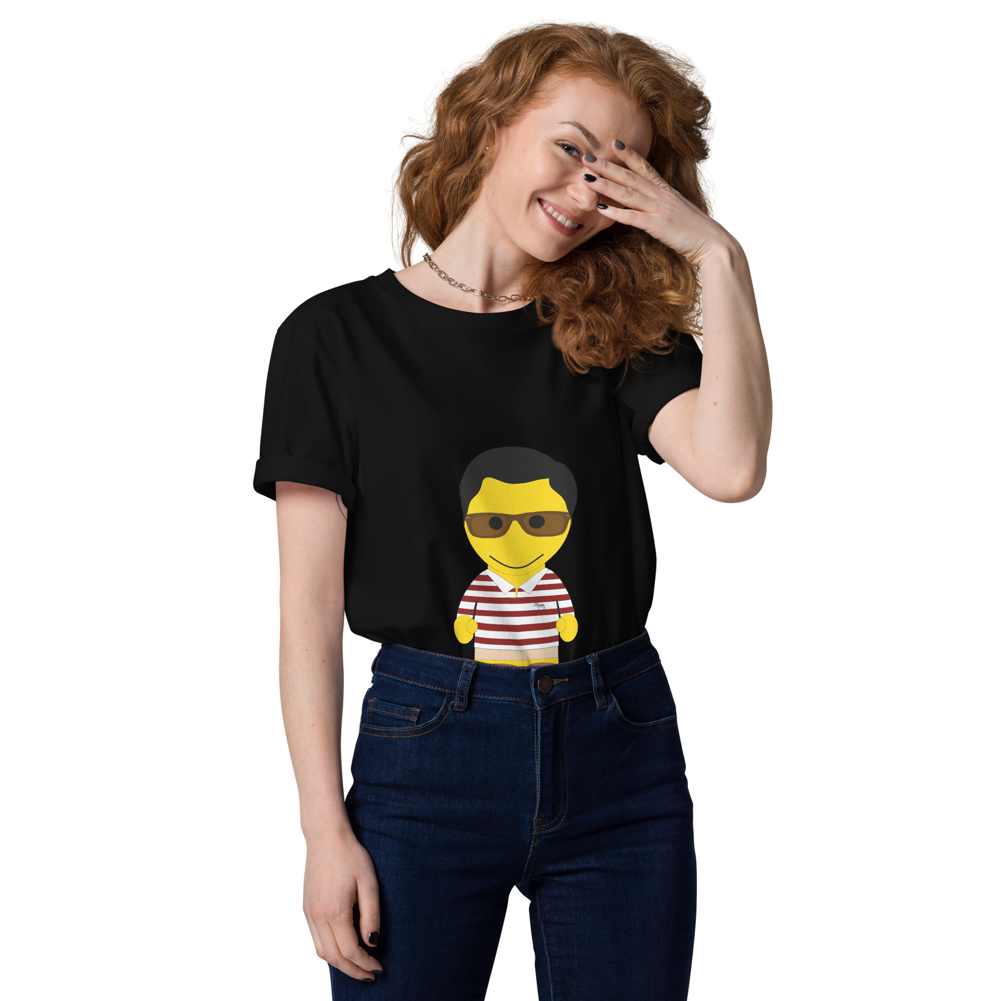 T-shirt coton biologique (POLRAY-LOGBDX-CC1001)