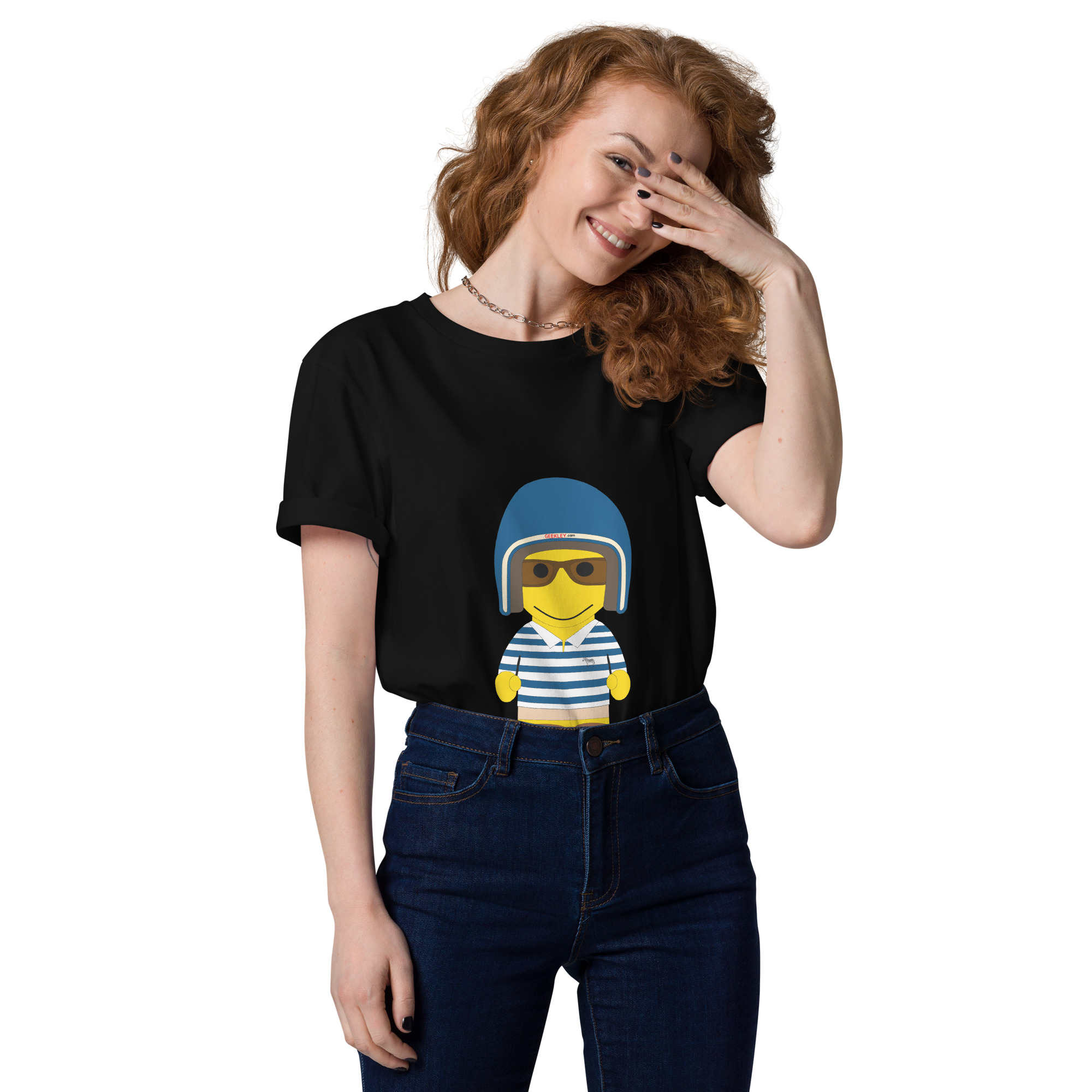 T-shirt coton biologique (POLRAY-LOGNAV-BIK001)