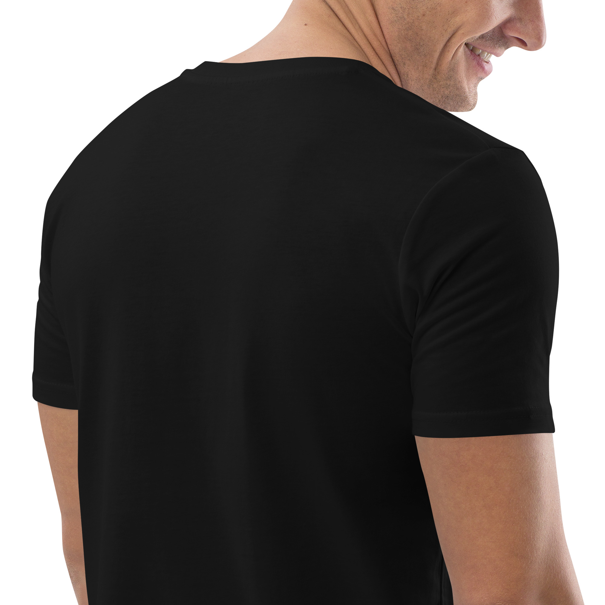 T-shirt coton biologique (COVCC2-LOGBLU-CIE001) – Image 10