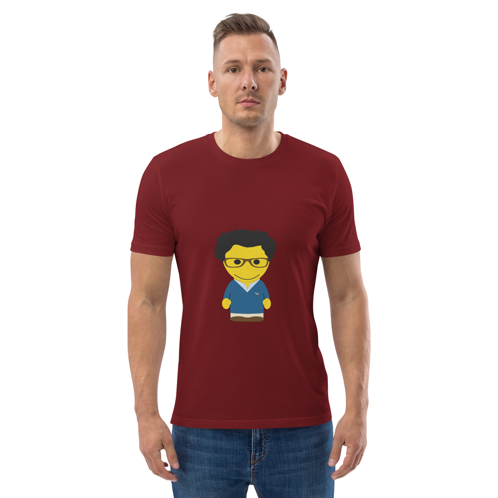 T-shirt coton biologique (COVCC2-LOGBLU-CIE001) – Image 29