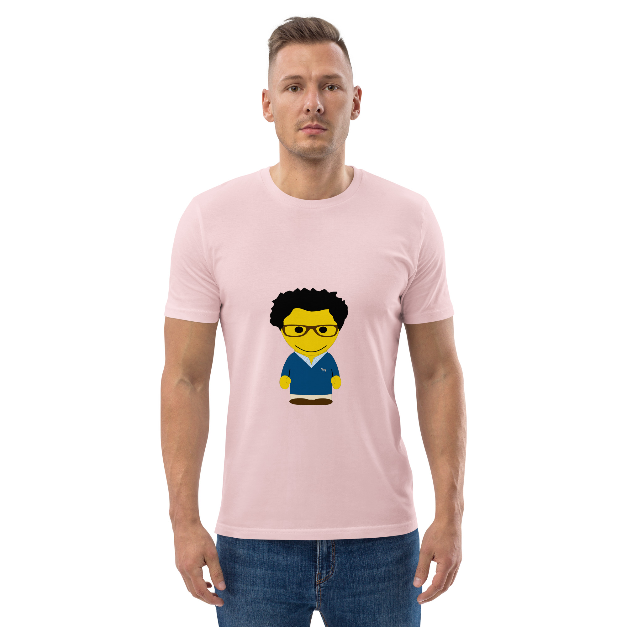 T-shirt coton biologique (COVCC2-LOGBLU-CIE001) – Image 110