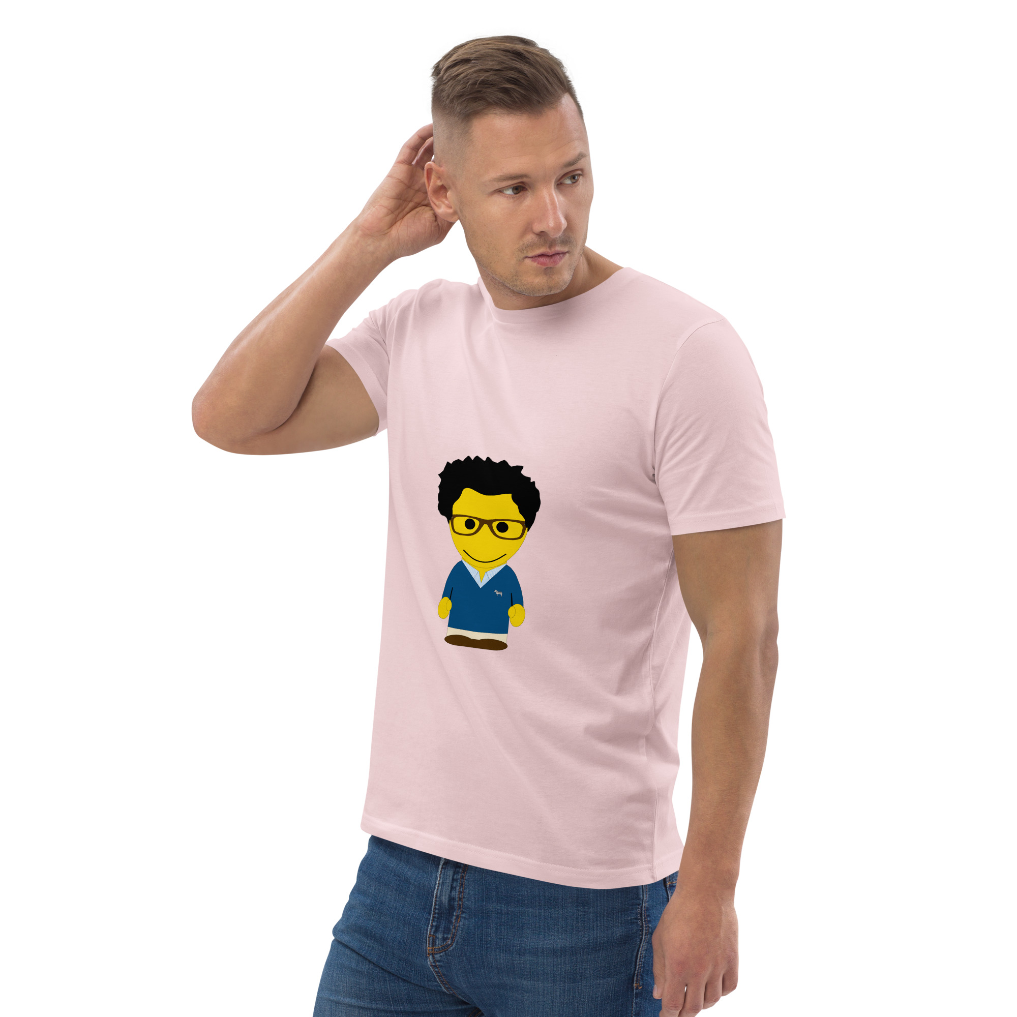 T-shirt coton biologique (COVCC2-LOGBLU-CIE001) – Image 114