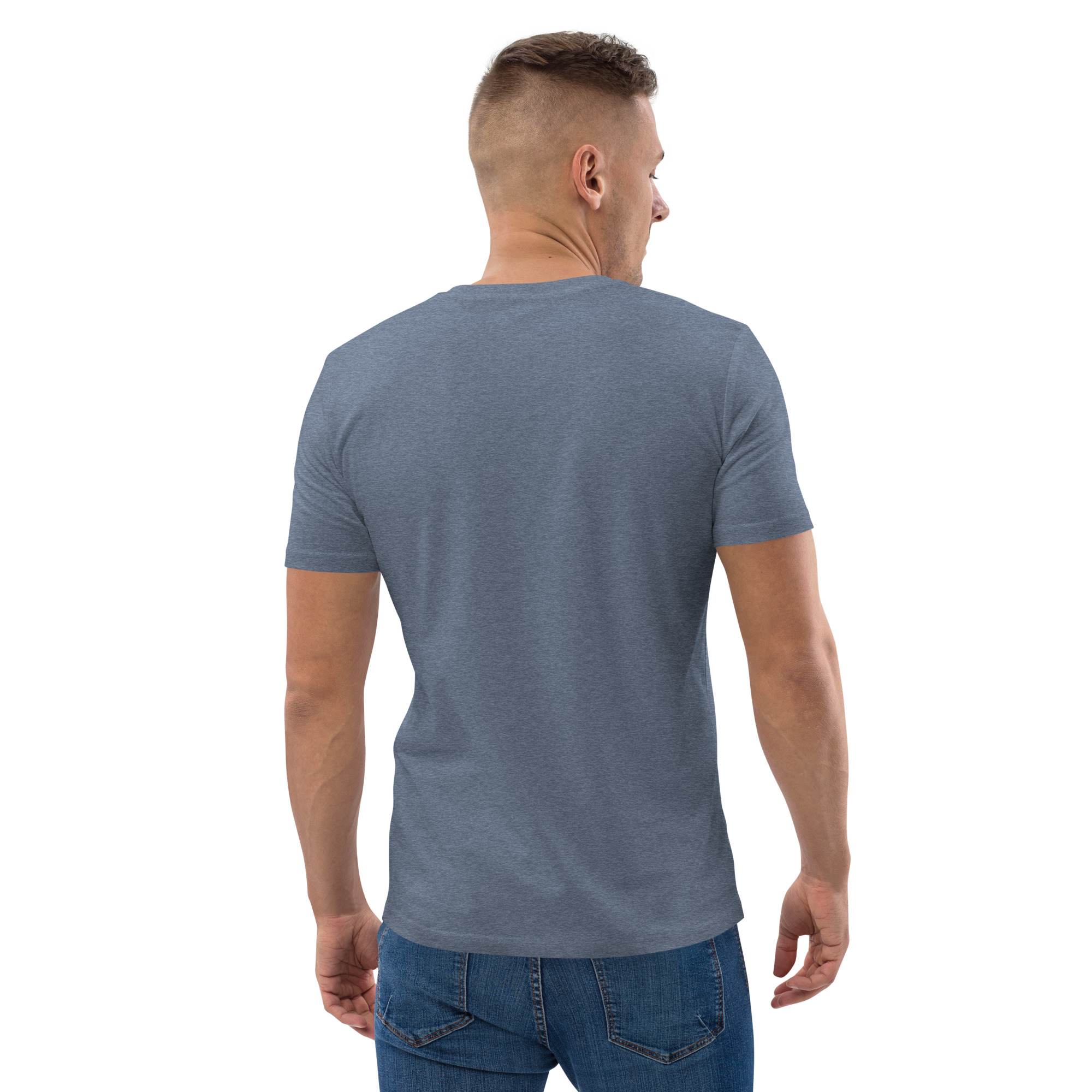 T-shirt coton biologique (COVCC2-LOGBLU-CIE001) – Image 75