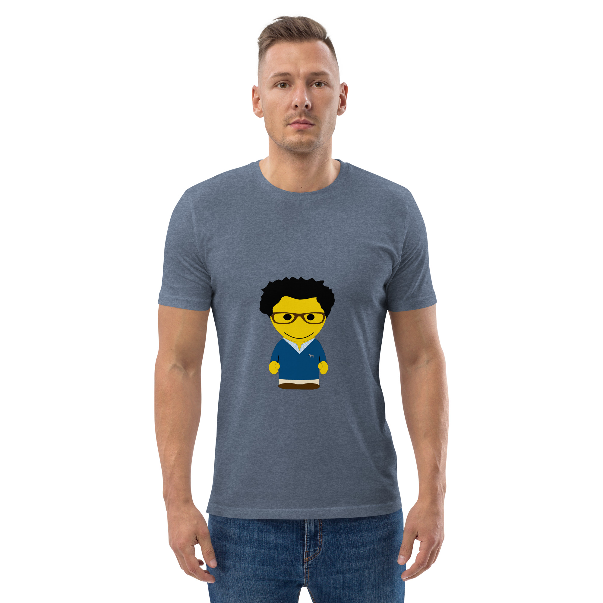 T-shirt coton biologique (COVCC2-LOGBLU-CIE001) – Image 74