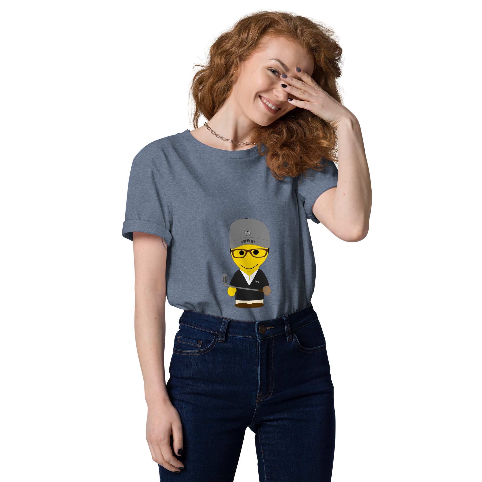 T-shirt coton biologique (SPOGOL-CAP001-BLA004) – Image 18