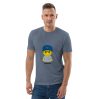 T-shirt coton biologique (CHECAR-LOGCAP-BLUGRE1)
