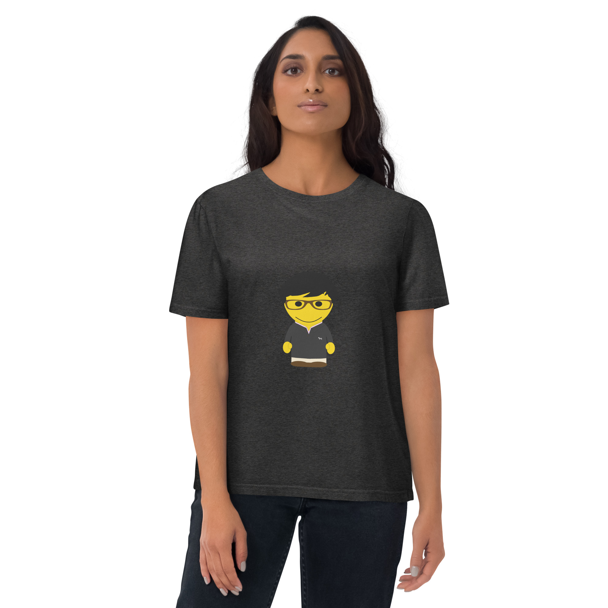 T-shirt coton biologique (POLCC1-LOGBLA-UNI001)