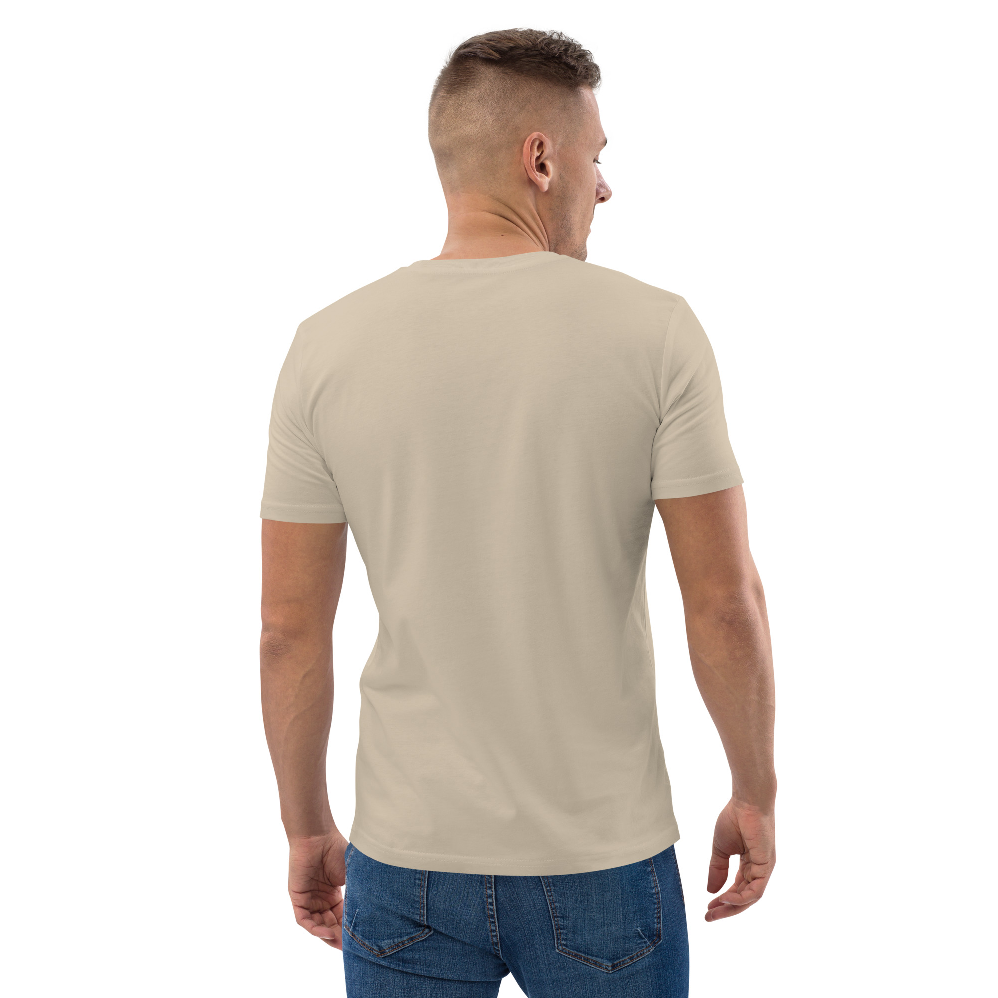 T-shirt coton biologique (COVCC2-LOGBLU-CIE001) – Image 93