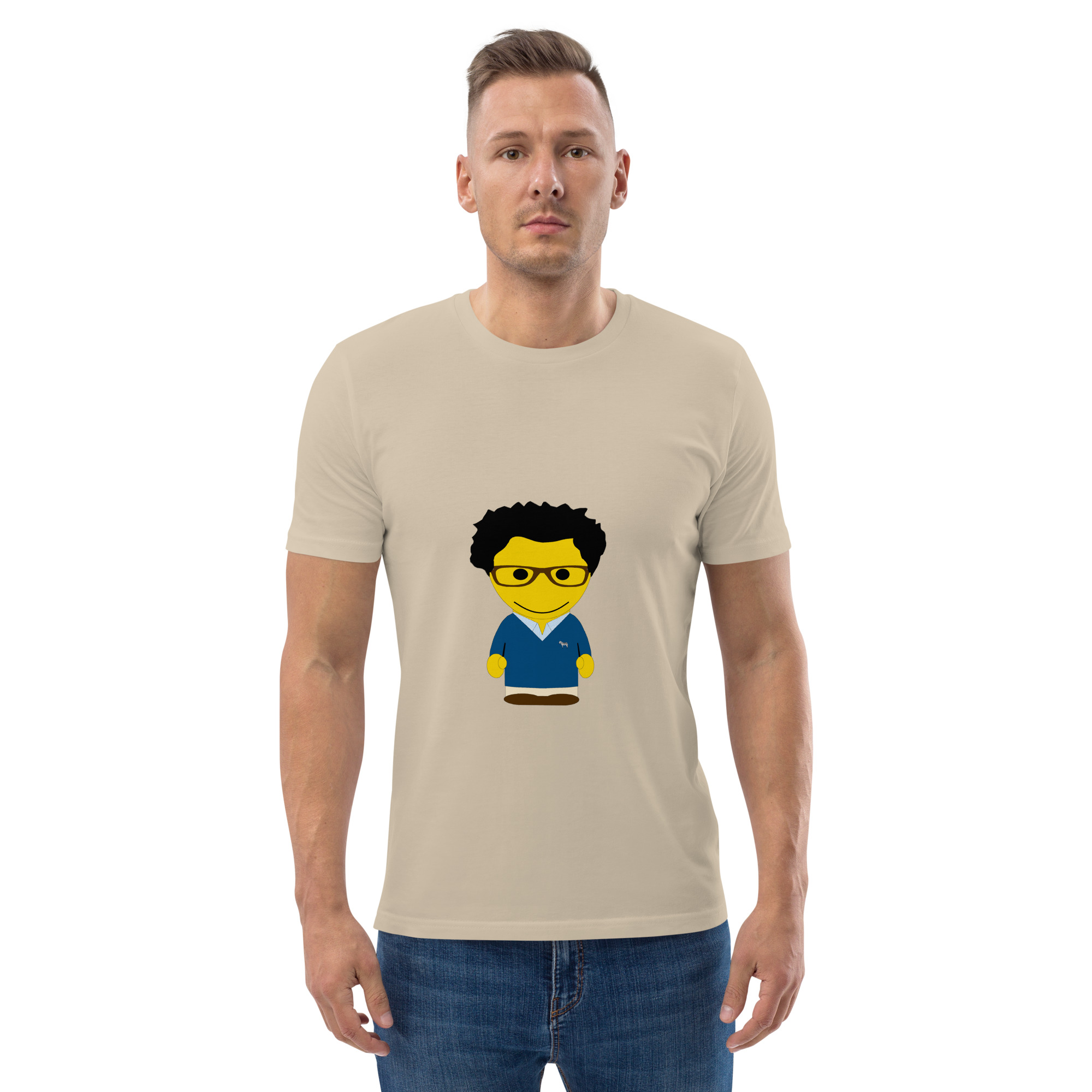 T-shirt coton biologique (COVCC2-LOGBLU-CIE001) – Image 92