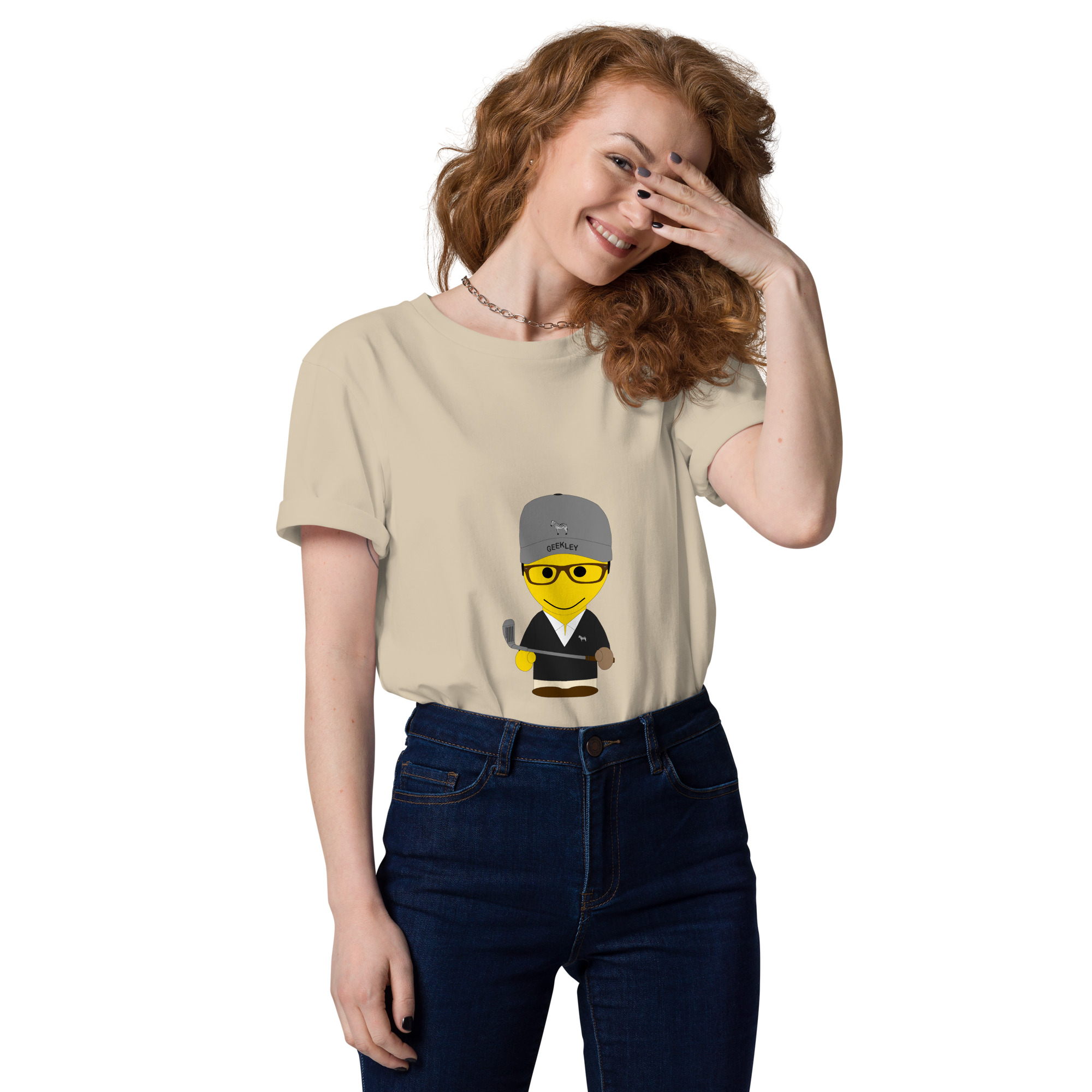 T-shirt coton biologique (SPOGOL-CAP001-BLA004) – Image 21