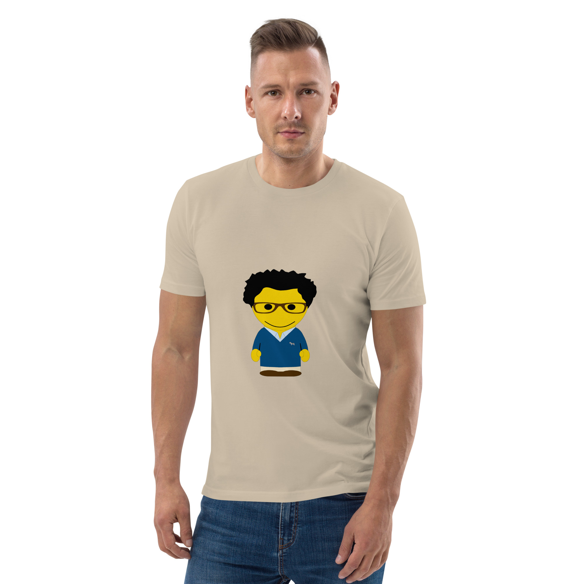 T-shirt coton biologique (COVCC2-LOGBLU-CIE001) – Image 91